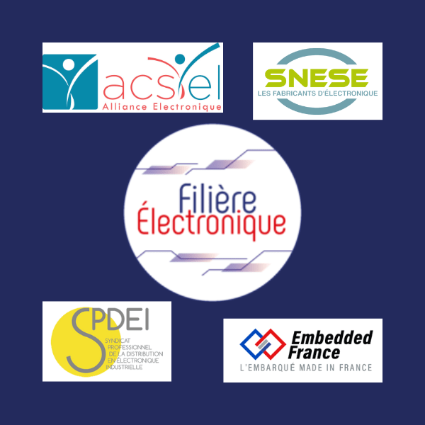 Visuel Logo organisations professionnelles du CSF Industries Electronique