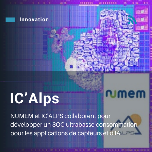 SoC ultrabasse consommation IC'Alps - NUMEM